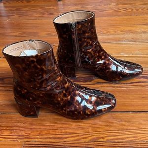 Urban outfitters tortoise shell boots